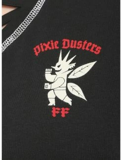 HUNIVERS Her Universe Disney Pixar Onward Pixie Dusters Lace-Up T-Shirt Plus Size -Her Universe shop unnamed file 449