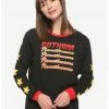 OURUNVRS Our Universe DC Comics Birds Of Prey Gotham Flamethrowers Long-Sleeve T-Shirt -Her Universe shop unnamed file 450