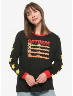 OURUNVRS Our Universe DC Comics Birds Of Prey Gotham Flamethrowers Long-Sleeve T-Shirt