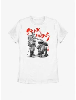 HER Star Wars: Visions Anime Droids Womens T-Shirt