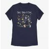 HER Disney Princesses Hand-Drawn Icons Womens T-Shirt -Her Universe shop unnamed file 49