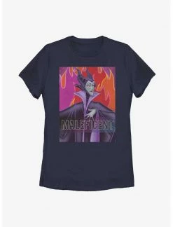 HER Disney Sleeping Beauty Maleficent Flame Womens T-Shirt