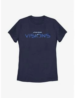 HER Star Wars: Visions Blue Logo Womens T-Shirt
