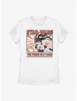 HER Star Wars: Visions Strong Force Characters Womens T-Shirt