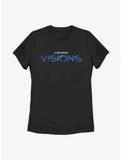 HER Star Wars: Visions Blue Logo Womens T-Shirt