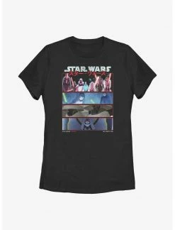 HER Star Wars: Visions 9th Jedi Stack Womens T-Shirt