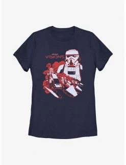 HER Star Wars: Visions Nice Ride For A Trooper Womens T-Shirt