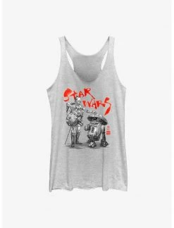 HER Star Wars: Visions Anime Droids Womens Tank Top