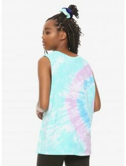 HUNIVERS Disney Lilo & Stitch Tie Dye Stitch Girls Muscle Top -Her Universe shop unnamed file 578