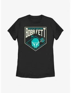 HER Star Wars: The Book Of Boba Fett Galactic Outlaw Badge Womens T-Shirt
