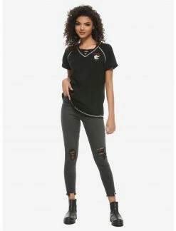 HUNIVERS Her Universe Disney Pixar Onward Pixie Dusters Lace-Up T-Shirt -Her Universe shop unnamed file 588