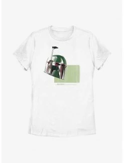 HER Star Wars: The Book Of Boba Fett Helmet Drawing Womens T-Shirt