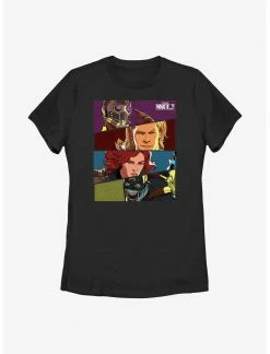 Marvel What If...? Hero Boxes Womens T-Shirt