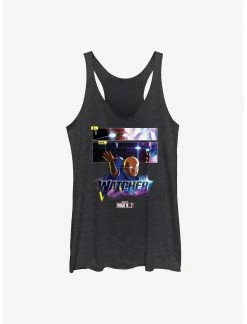 Marvel What If...? I Am The Watcher Panels Womens Tank Top