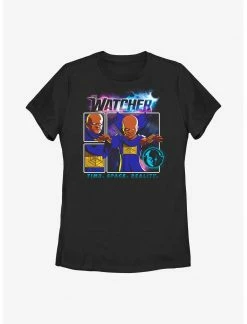 Marvel What If...? Watcher Panel Womens T-Shirt
