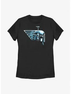 HER Star Wars: The Book Of Boba Fett Chrome Helmet Womens T-Shirt