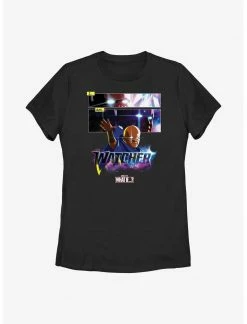 Marvel What If...? I Am The Watcher Panels Womens T-Shirt