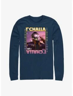 HER Marvel What If...? T'Challa Star-Lord Long-Sleeve T-Shirt