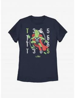 HER Marvel Loki Thor Frog T365 Womens T-Shirt