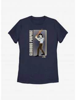HER Marvel Loki Glorious Purpose Womens T-Shirt