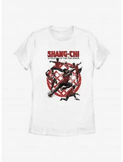HER Marvel Shang-Chi And The Legend Of The Ten Rings Crane Fist Empi Kata Womens T-Shirt