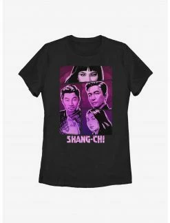 HER Marvel Shang-Chi And The Legend Of The Ten Rings Neon Panel Shang Womens T-Shirt