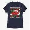 HER Disney Pixar Cars High Octane Holidays Lightning McQueen Womens T-Shirt -Her Universe shop unnamed file 7