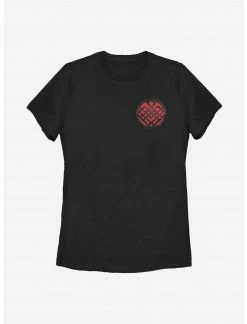 HER Marvel Shang-Chi And The Legend Of The Ten Rings Rendered Symbol Womens T-Shirt