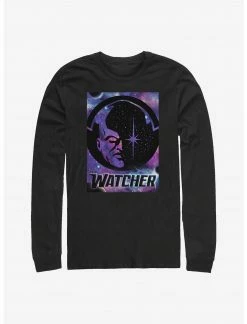 Marvel What If...? The Watcher Poster Long-Sleeve T-Shirt