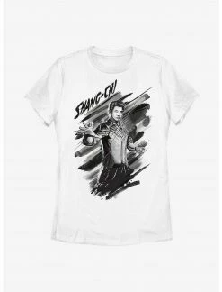 HER Marvel Shang-Chi And The Legend Of The Ten Rings Shang Painted Womens T-Shirt