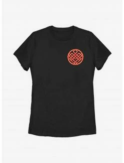 HER Marvel Shang-Chi And The Legend Of The Ten Rings Neon Symbol Womens T-Shirt