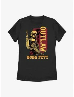 HER Star Wars: The Book Of Boba Fett Outlaw Boba Fett Womens T-Shirt
