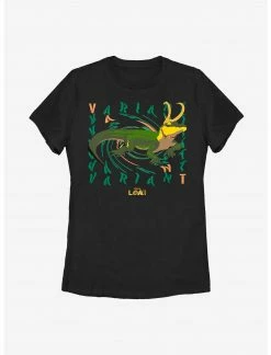 HER Marvel Loki Alligator Deviance Womens T-Shirt