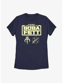 HER Star Wars: The Book Of Boba Fett Armor Logos Womens T-Shirt