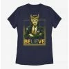 HER Marvel Loki Believe Political Motive Womens T-Shirt -Her Universe shop unnamed file 780