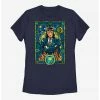HER Marvel Loki Stained Glass Womens T-Shirt -Her Universe shop unnamed file 784