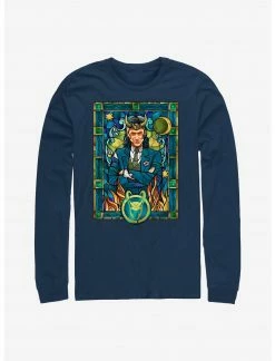 HER Marvel Loki Stained Glass Long-Sleeve T-Shirt