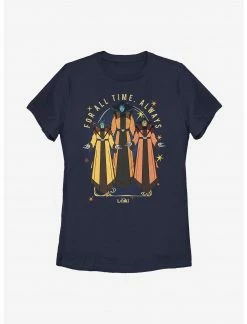 HER Marvel Loki Time-Keepers For All Time Always Womens T-Shirt
