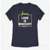 HER Marvel Loki Love Is Mischief Womens T-Shirt -Her Universe shop unnamed file 805