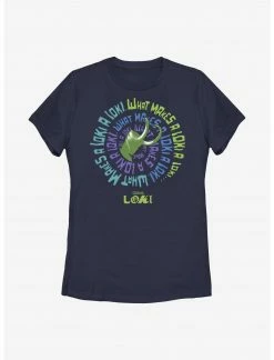 HER Marvel Loki What Makes A Loki A Loki Womens T-Shirt