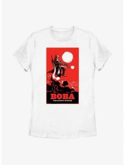 HER Star Wars: The Book Of Boba Fett Bounty Hunter Poster Womens T-Shirt