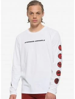 Her Universe shop 13 OURUNVRS Our Universe Marvel Avengers Assemble Long-Sleeve T-Shirt Her Universe Exclusive