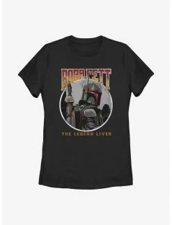HER Star Wars: The Book Of Boba Fett Vintage Legend Lives Womens T-Shirt