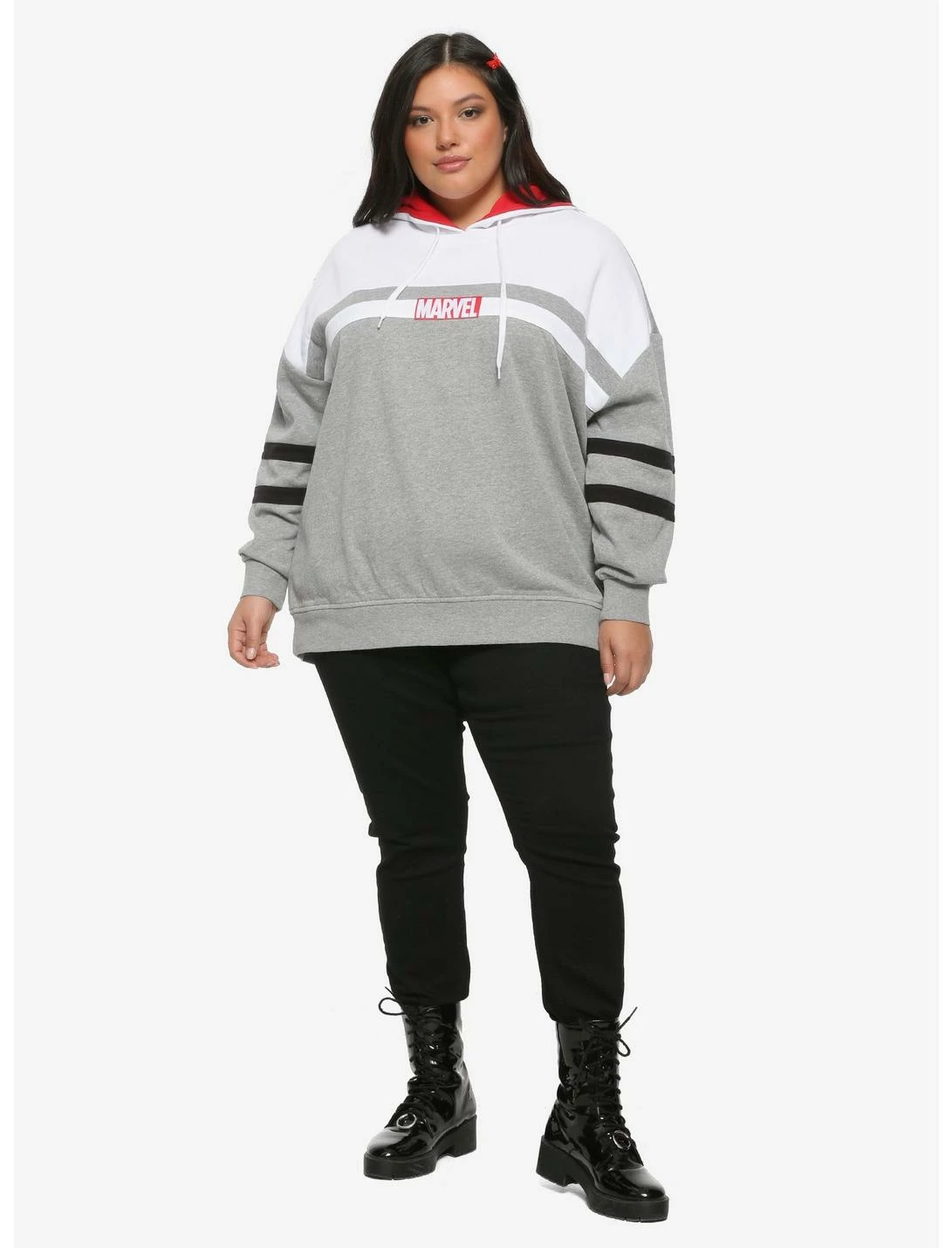 HUNIVERS Marvel Avengers Assemble Hoodie Plus Size Her Universe Exclusive 2 HUNIVERS Marvel Avengers Assemble Hoodie Plus Size Her Universe Exclusive - Image 2