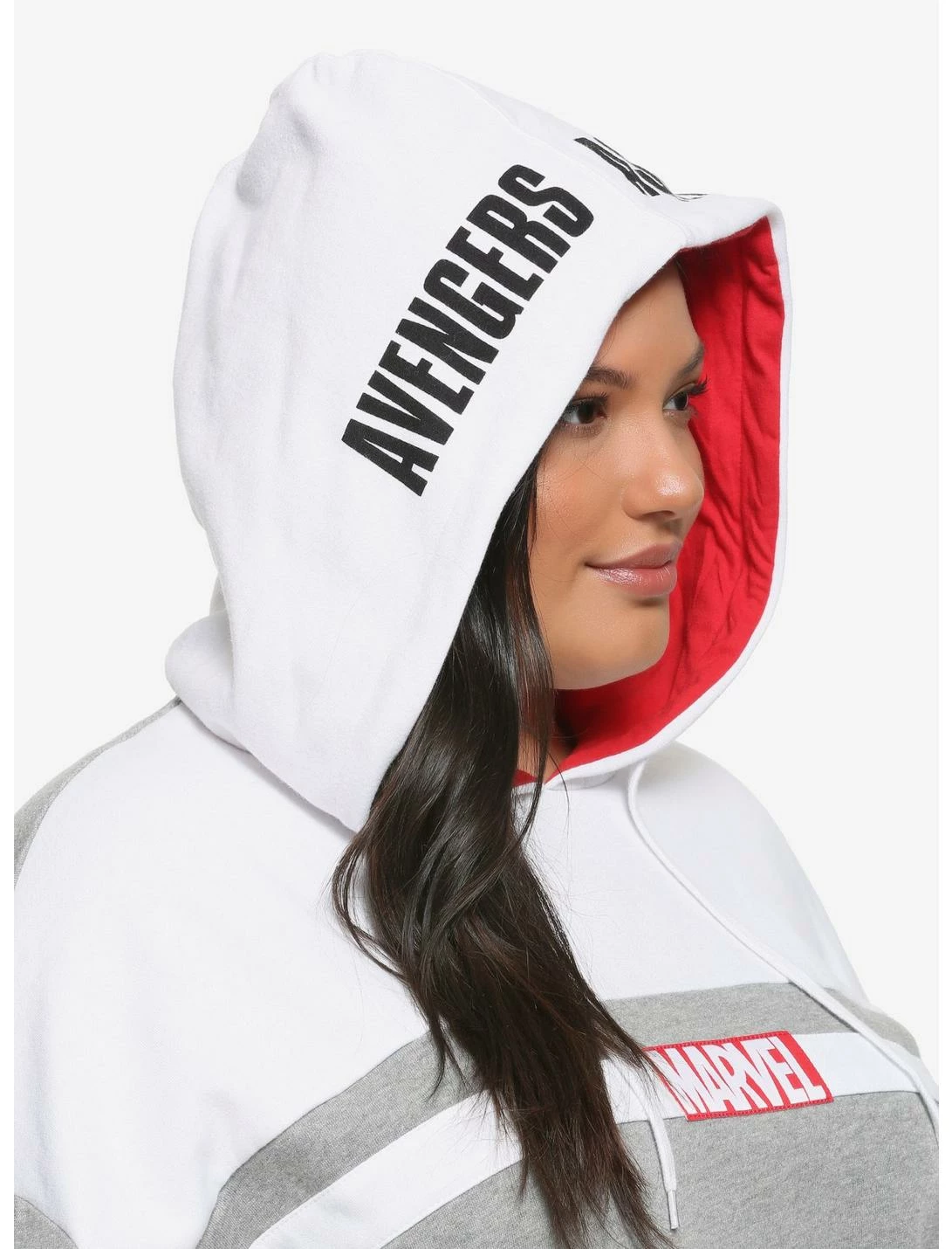 HUNIVERS Marvel Avengers Assemble Hoodie Plus Size Her Universe Exclusive 4 HUNIVERS Marvel Avengers Assemble Hoodie Plus Size Her Universe Exclusive - Image 4