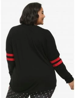 HUNIVERS Her Universe Disney Mickey Mouse & Minnie Mouse Athletic Jersey Plus Size -Her Universe shop unnamed file 835