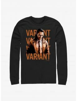 HER Marvel Loki Variant Poster Long-Sleeve T-Shirt