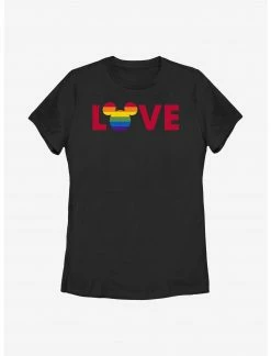 HER Disney Mickey Mouse Pride Ears Logo Pride T-Shirt