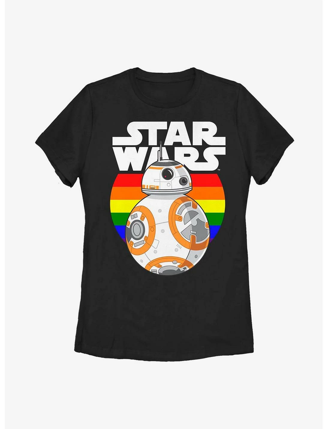 HER Star Wars Pride Rainbow Circle T-Shirt 1 HER Star Wars Pride Rainbow Circle T-Shirt