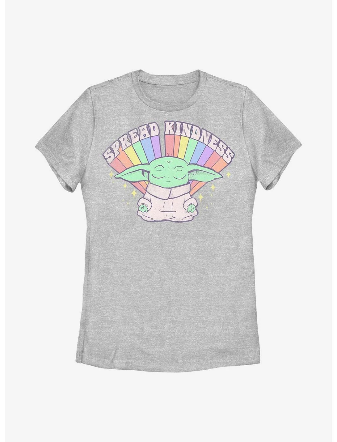 HER Star Wars The Mandalorian Pride Meditate Kindness T-Shirt 1 HER Star Wars The Mandalorian Pride Meditate Kindness T-Shirt